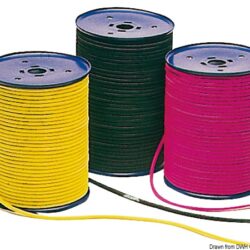 Cavo elastico bianco 8 mm